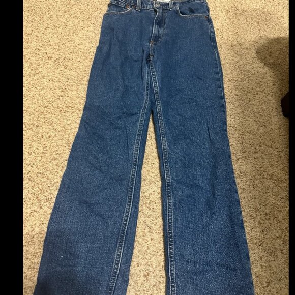 Abercrombie & Fitch Denim - ABERCROMBIE & FITCH Ulta High Rise The Ankle Straight Jeans Size 25 0 Short